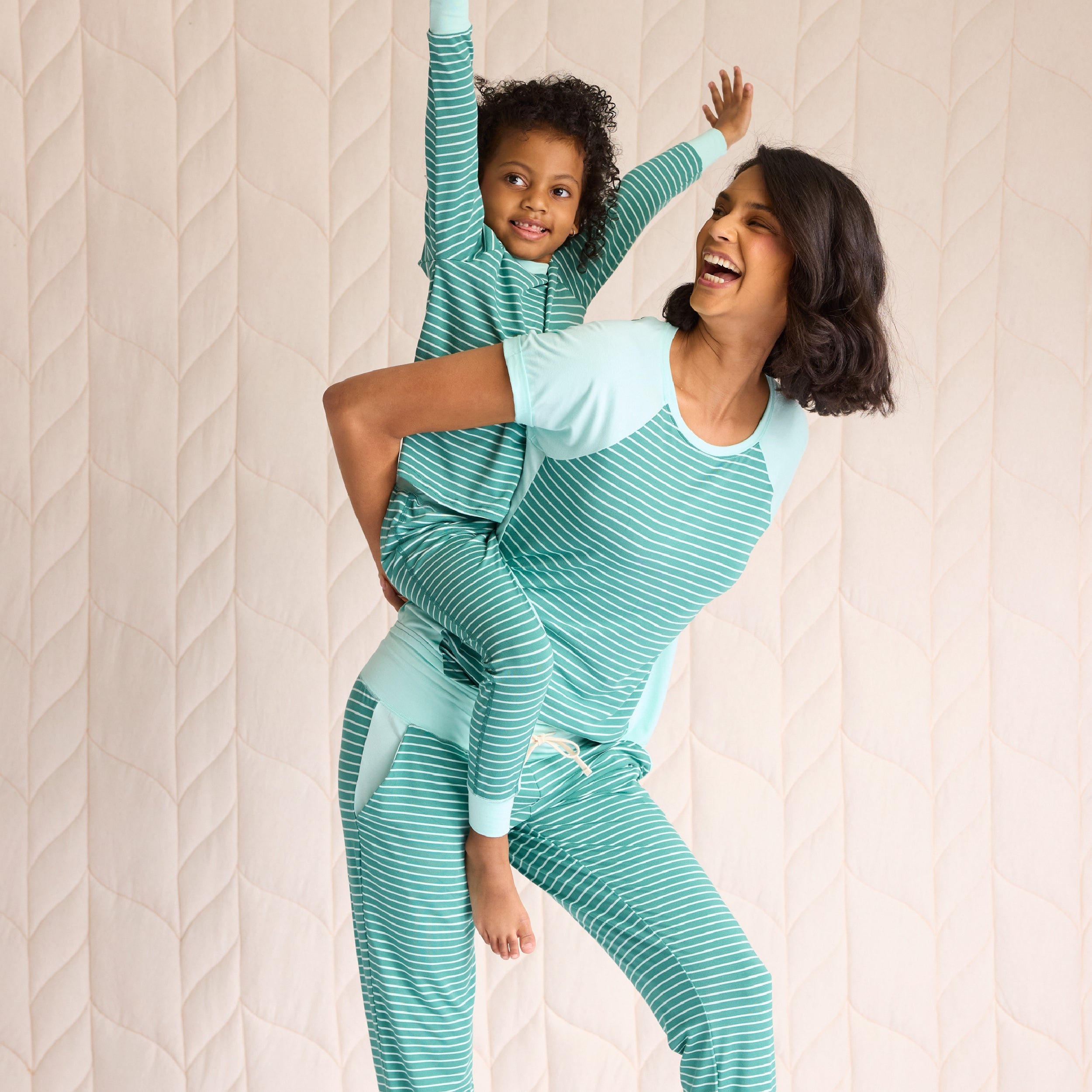 Eucalyptus Mint Stripe Collection