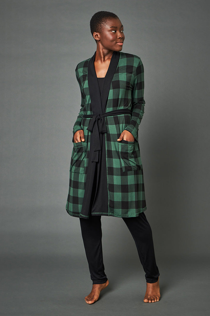 T-Shirt Harem Pant + Robe Set (4-piece Set)