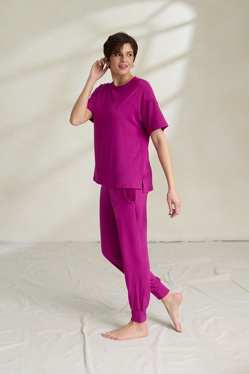 Natasha is 5'11", typically wears a size 4/6 and is wearing a size small