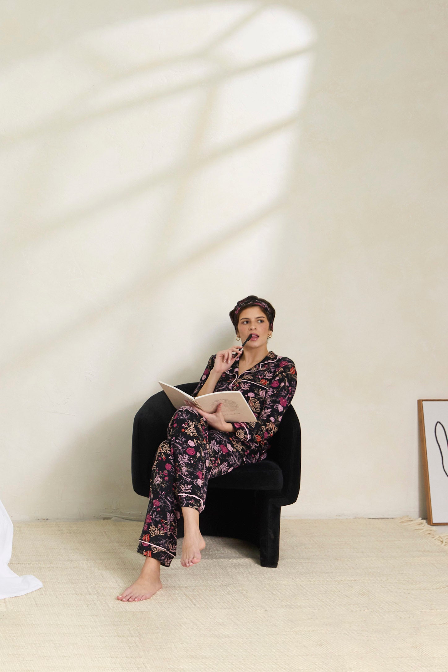 Natasha is 5'11", typically wears a size 4/6 and is wearing a size small