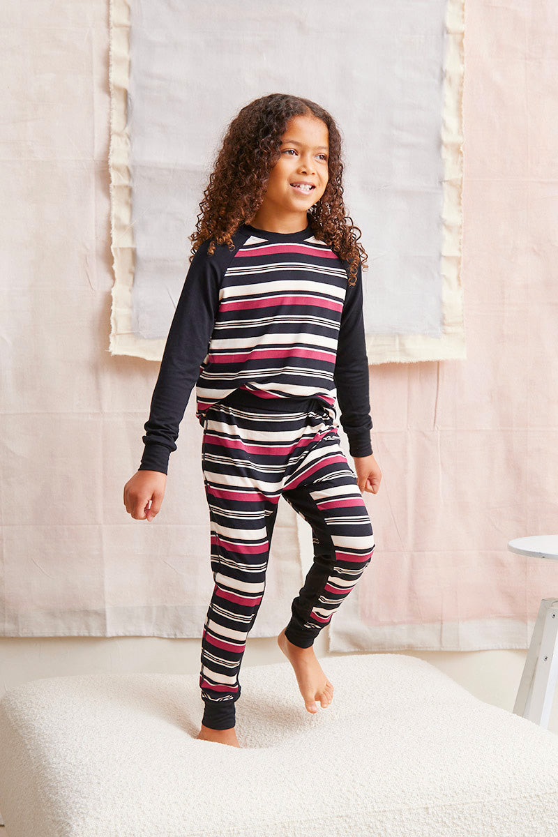 Kids Long Sleeve + Lounge Pant PJ Set