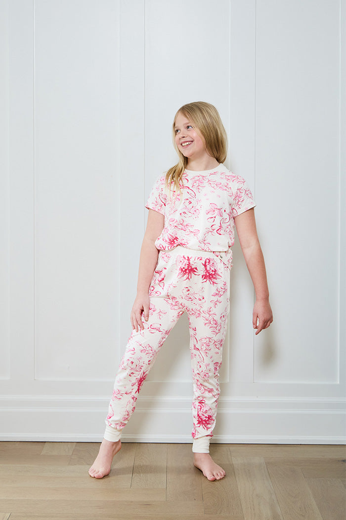 Kids T-Shirt + Lounge Pant PJ Set