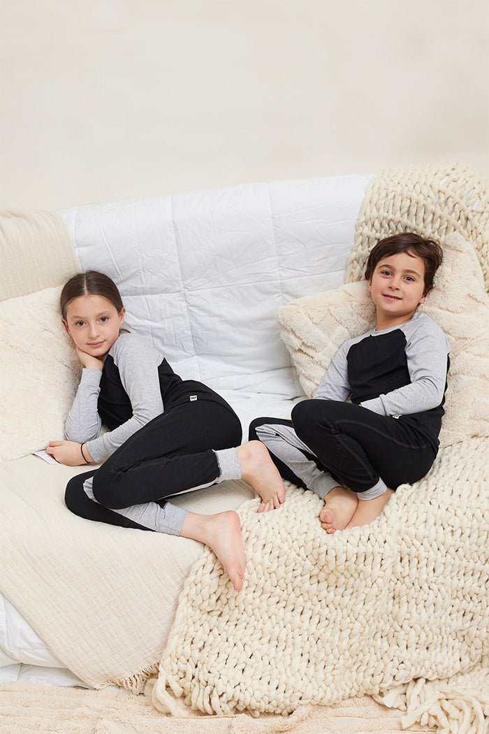 Kids Long Sleeve + Lounge Pant PJ Set