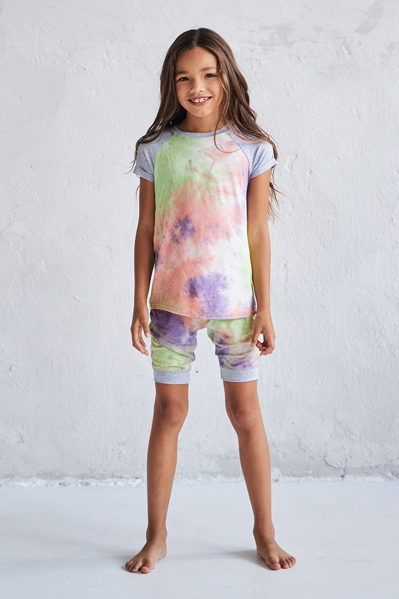 Kids T-Shirt + Sleep Short PJ Set