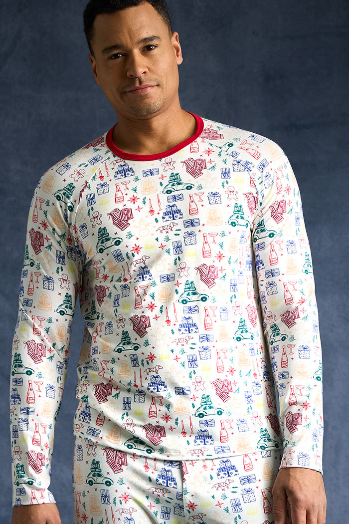 Stiver is 6'1", typically wears a size 34/36 pant, has a 42" chest, a 34" inseam and is wearing a size M