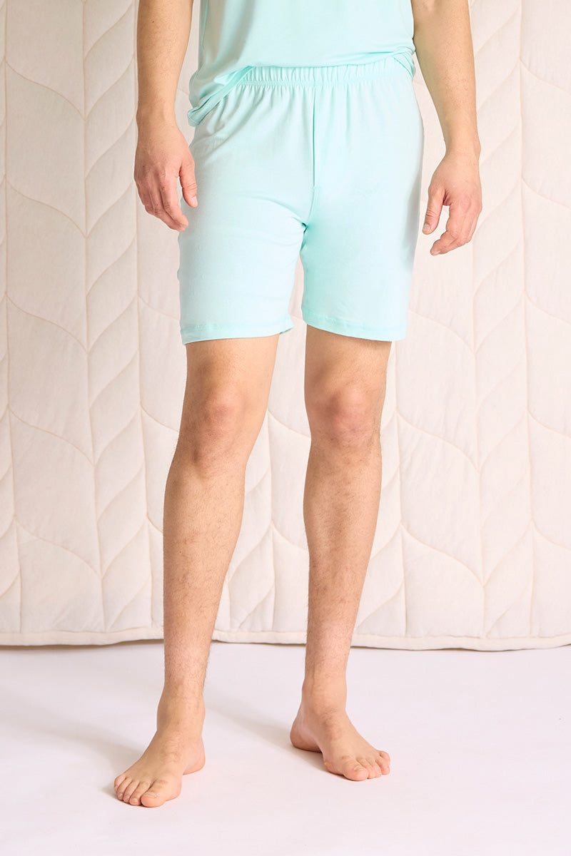 【新品完売品】CLUBHAUS Short Trousers ミント XL Bamboo Mens Lounge Shorts - Icy Mint - PJ Lounge Short
