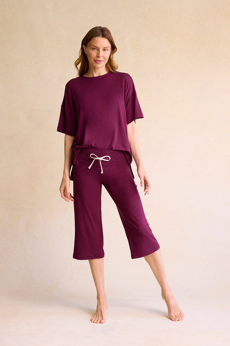 Carina is 5'8", typically wears a size 2 and is wearing a size small