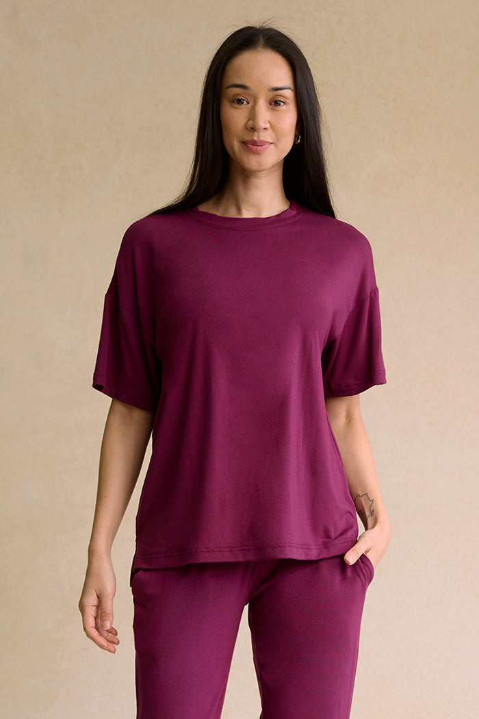 Kimberley is 5'8", typically wears a size 4 and is wearing a size small