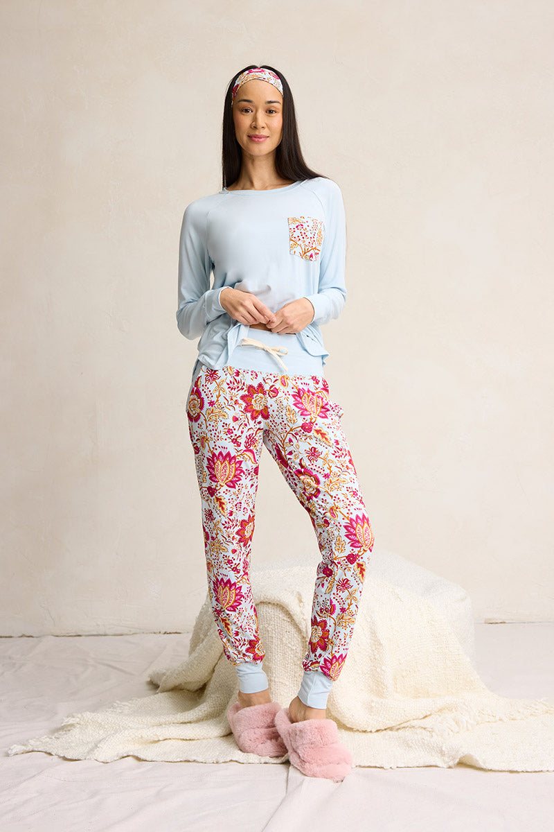 Relaxed Long Sleeve Harem Set