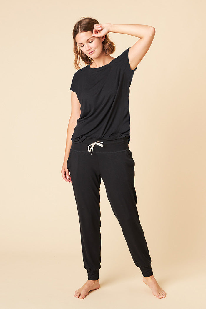 T-Shirt Harem Pant + Robe Set (4-piece Set)