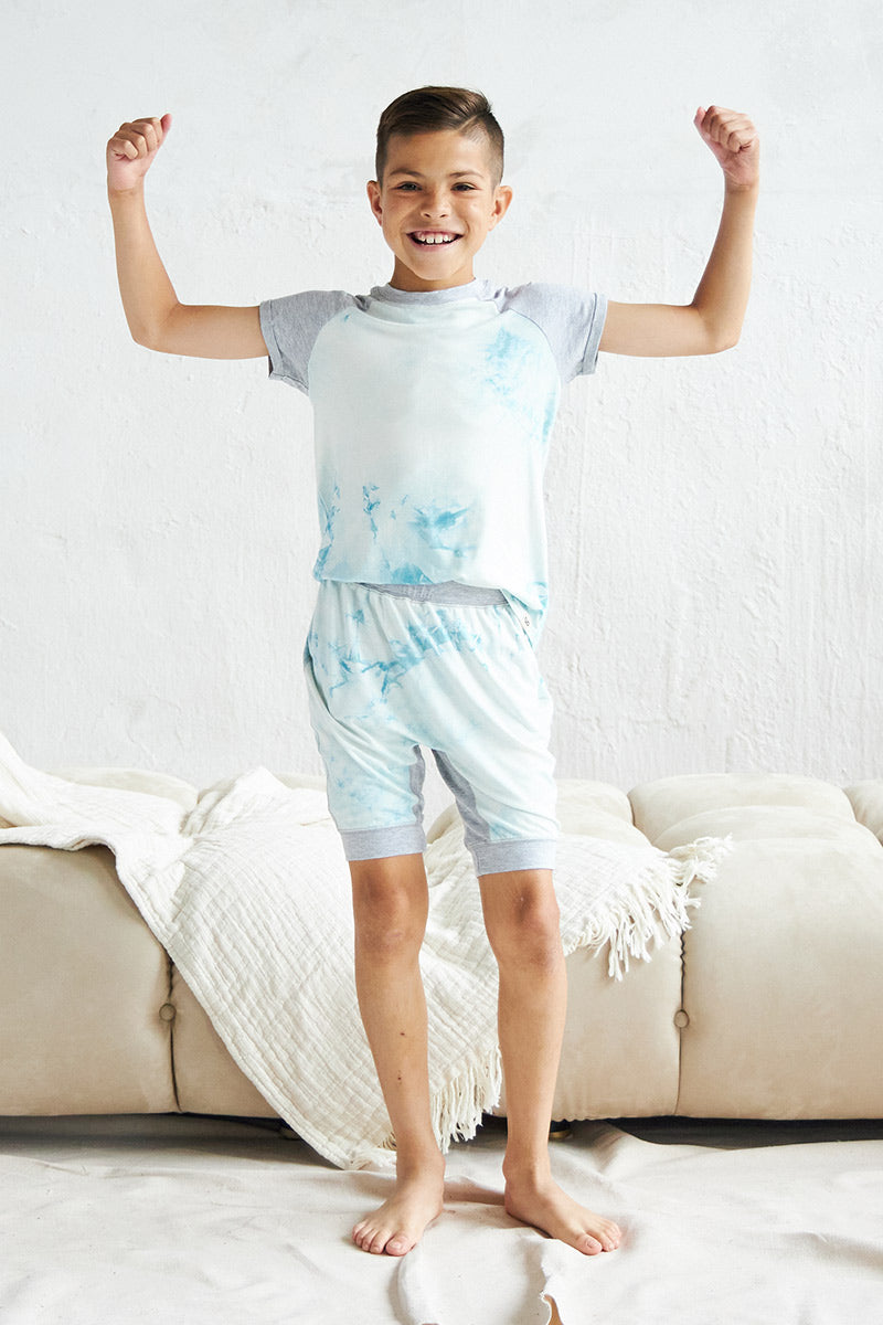 Kids T-Shirt + Sleep Short PJ Set