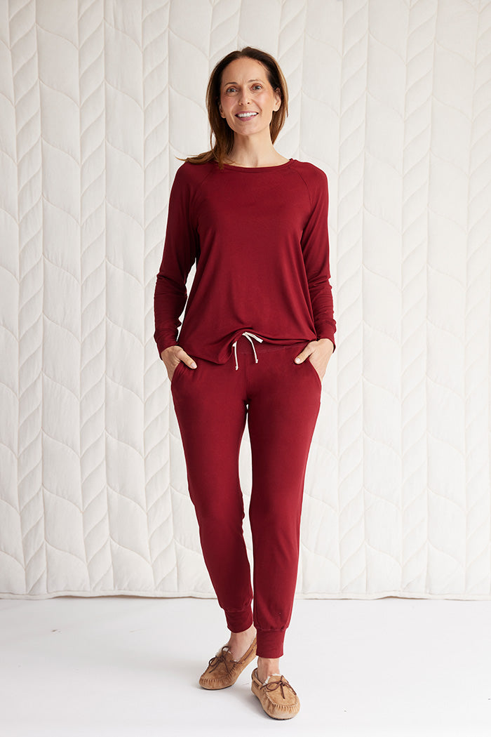 Relaxed Long Sleeve Top + Harem Pant