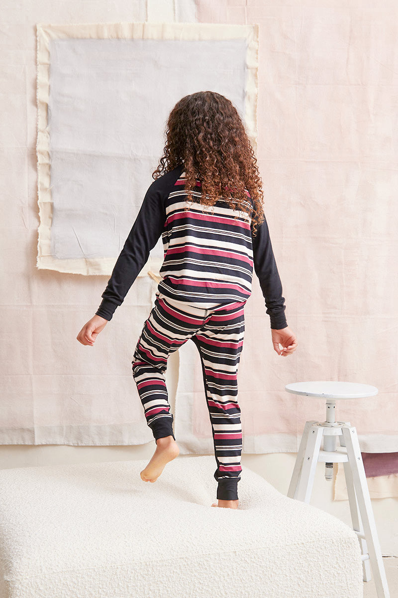 Kids Long Sleeve + Lounge Pant PJ Set