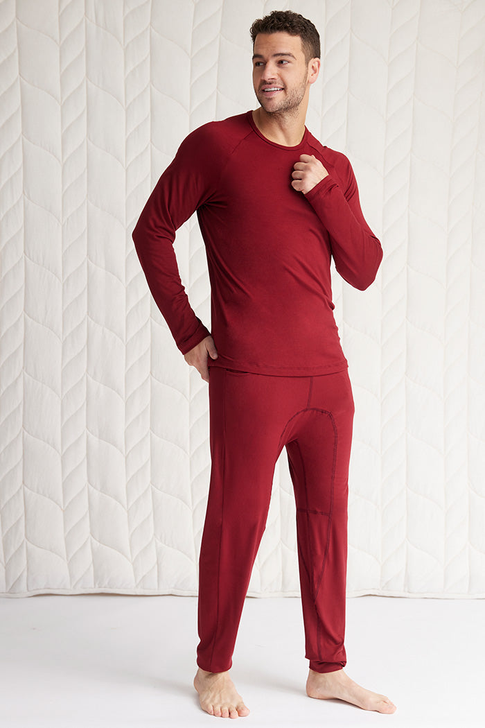 Lounge Set: Long Sleeve Shirt + Lounge Pant