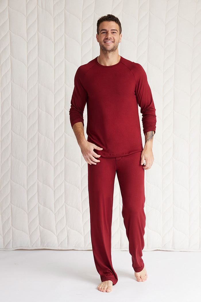 Pajama Set: Long Sleeve Shirt + Pajama Pant