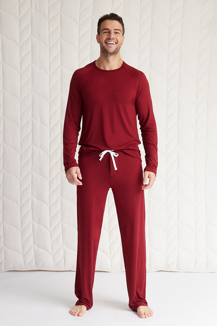 Pajama Set: Long Sleeve Shirt + Pajama Pant