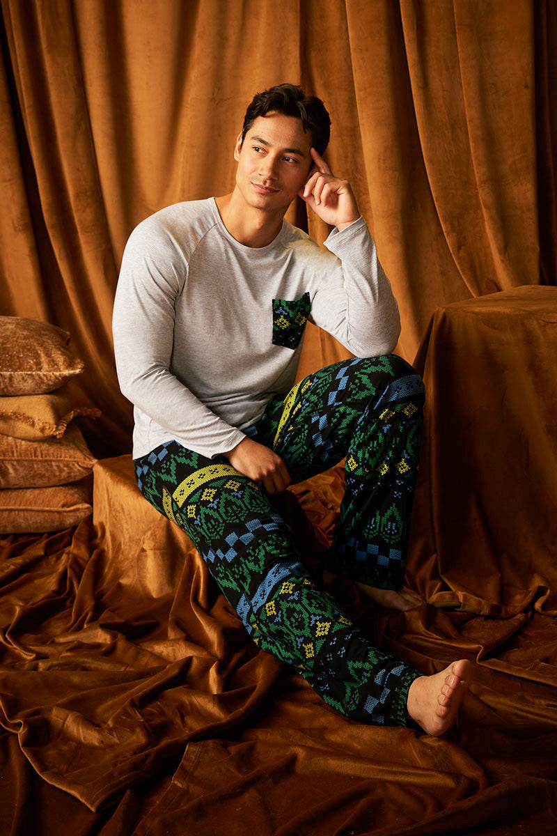 Fair isle pyjamas online mens