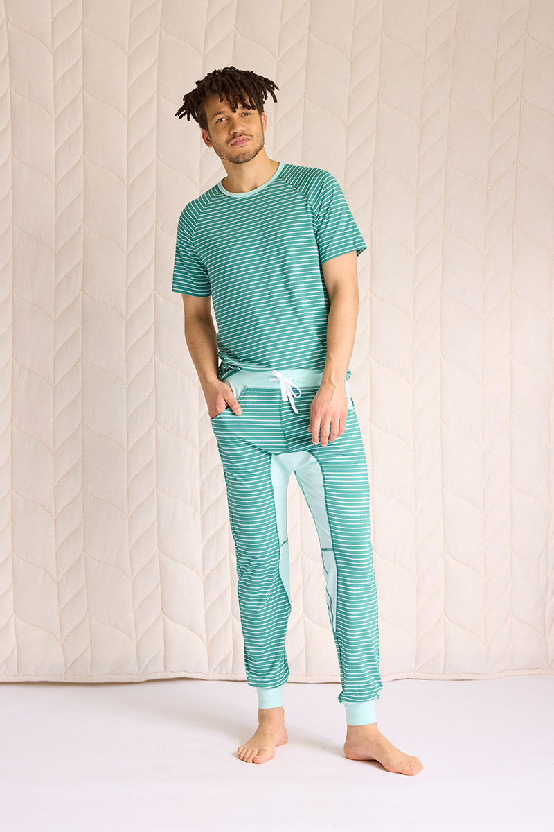 Trey is 6'2", typically wears a size 32 pant, has a 38" chest and is wearing a size medium