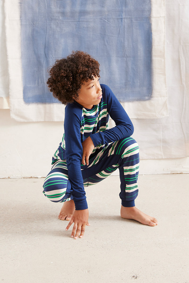 Kids Long Sleeve + Lounge Pant PJ Set