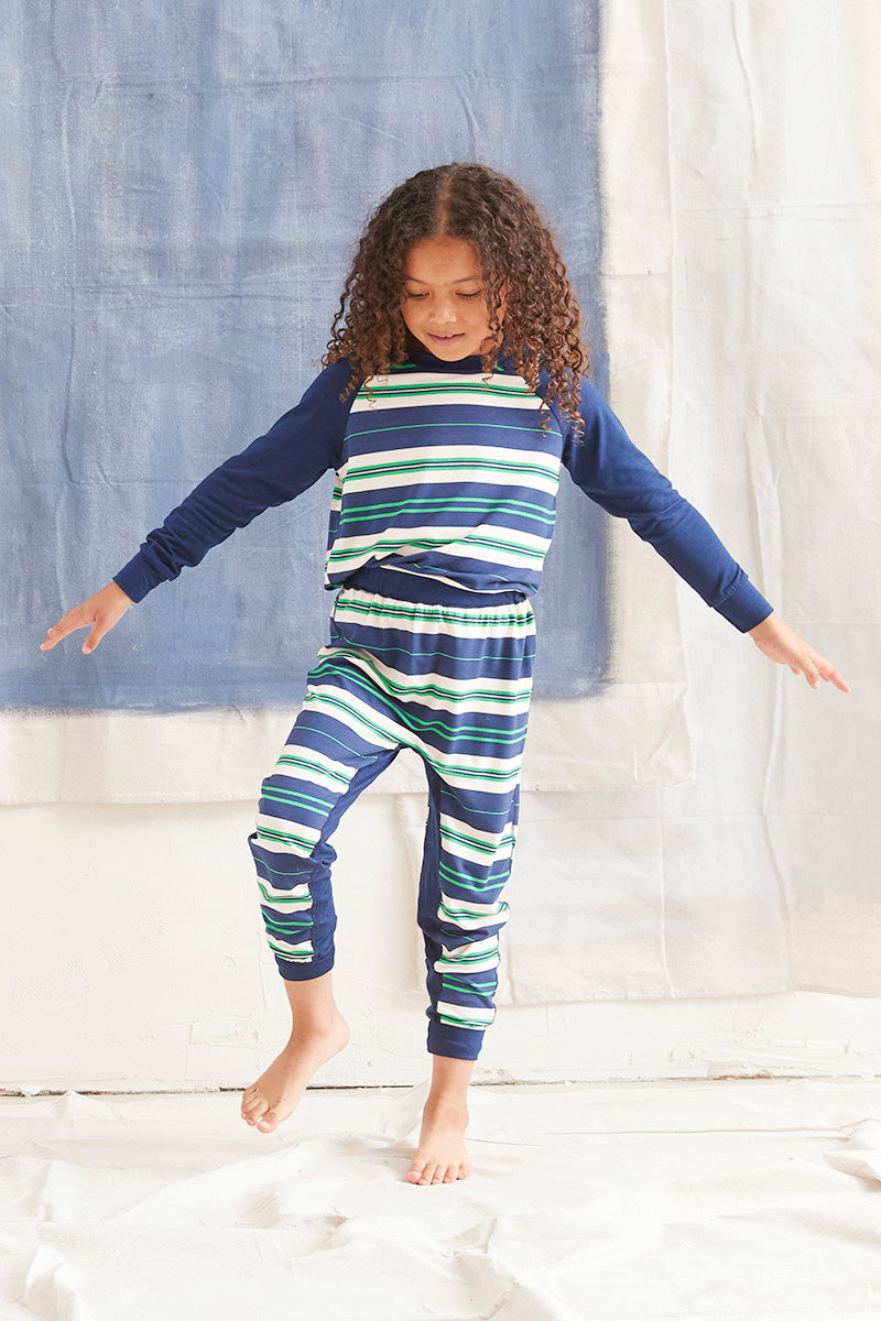 Kids Long Sleeve + Lounge Pant PJ Set