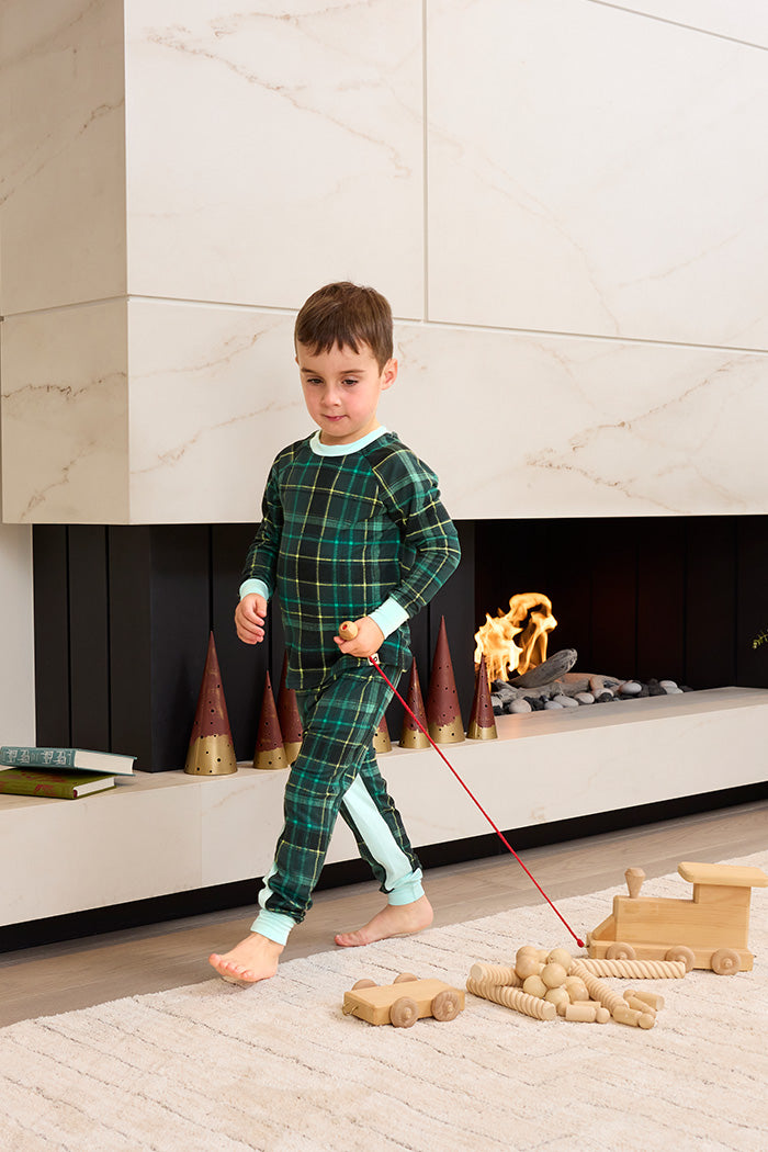 Kids Long Sleeve + Lounge Pant PJ Set