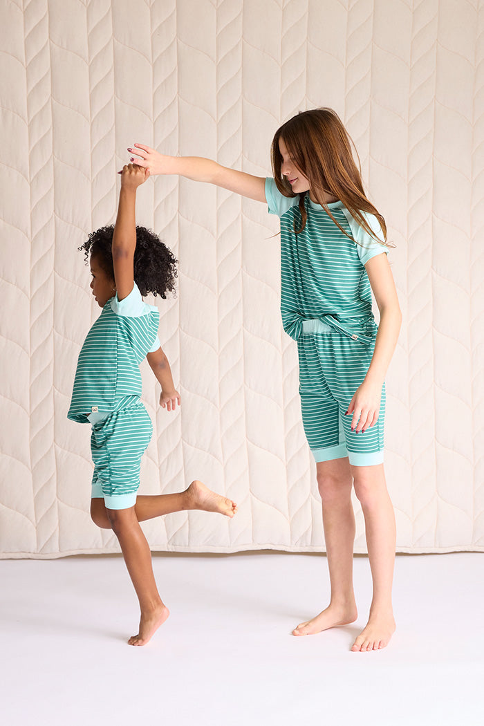 Kids T-Shirt + Sleep Short PJ Set