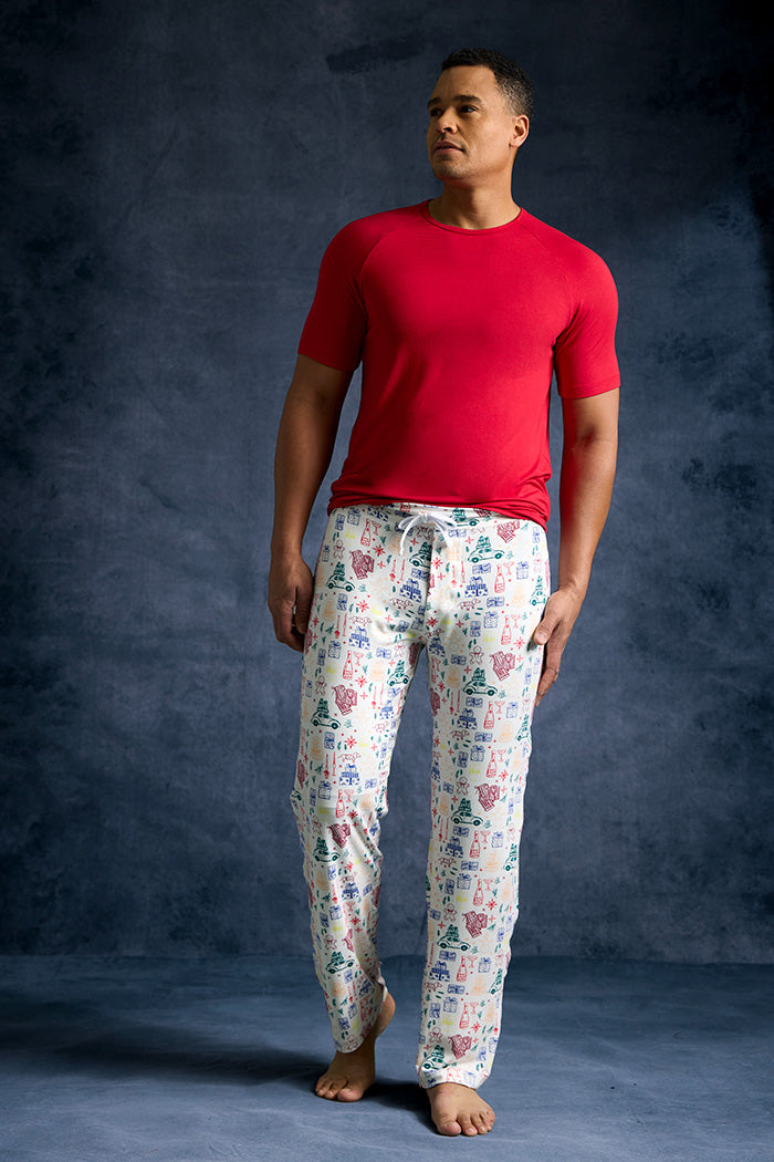 Stiver is 6'1", typically wears a size 34/36 pant, has a 42" chest, a 34" inseam and is wearing a size M