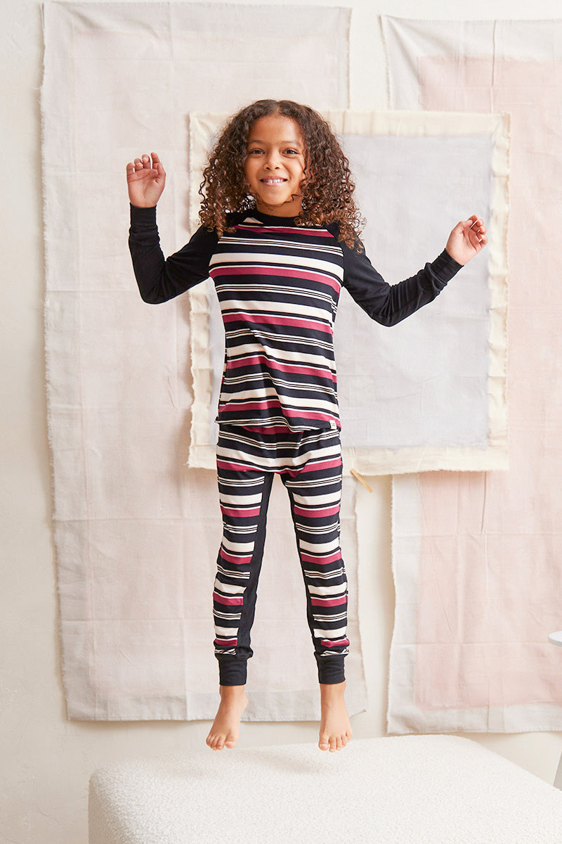 Kids Long Sleeve + Lounge Pant PJ Set