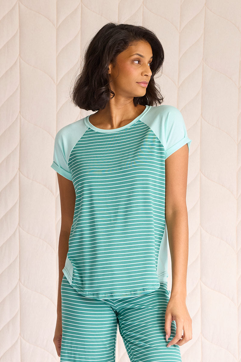 Tsanna is 5'10", typically wears a size 2 and is wearing a size small