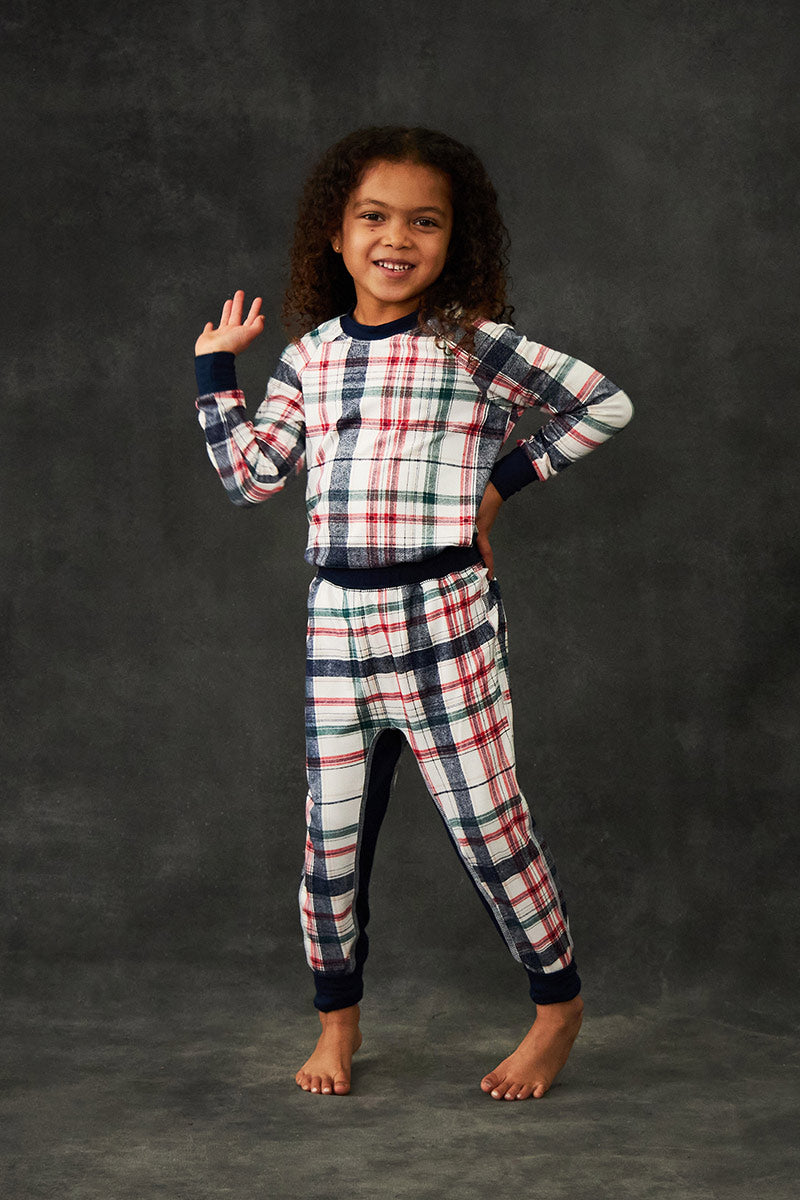 Tartan discount pyjamas child