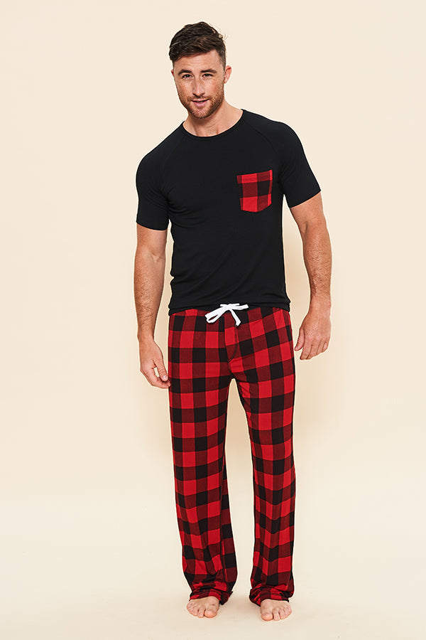 Pajama Set: Pocket T-Shirt + Pajama Pant